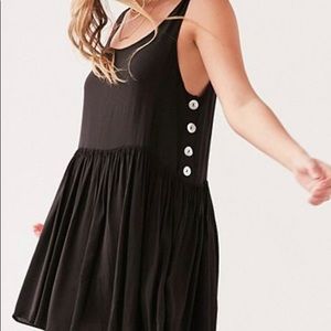 Kimchi Blue Shirley Tie-Shoulder Babydoll Dress